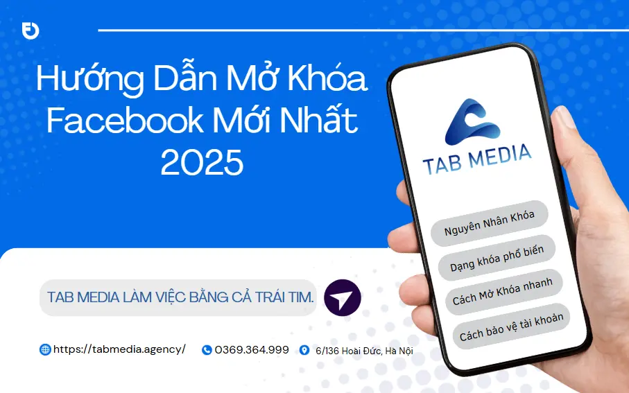 Hướng dẫn mở khóa facebook mới nhất 2025