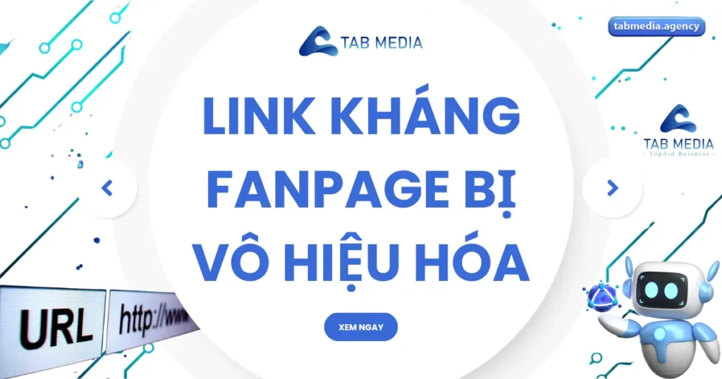 link kháng fanpage bị vô hiệu hóa