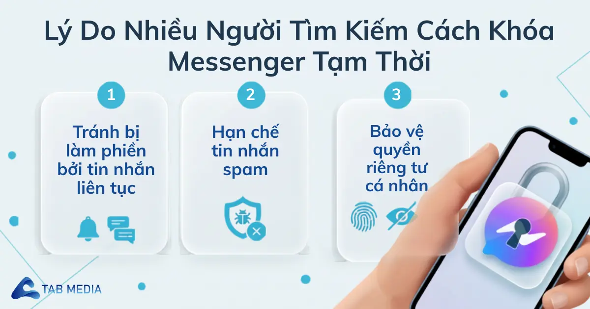 Cách Khóa Messenger Tạm Thời Nhanh Nhất 2026