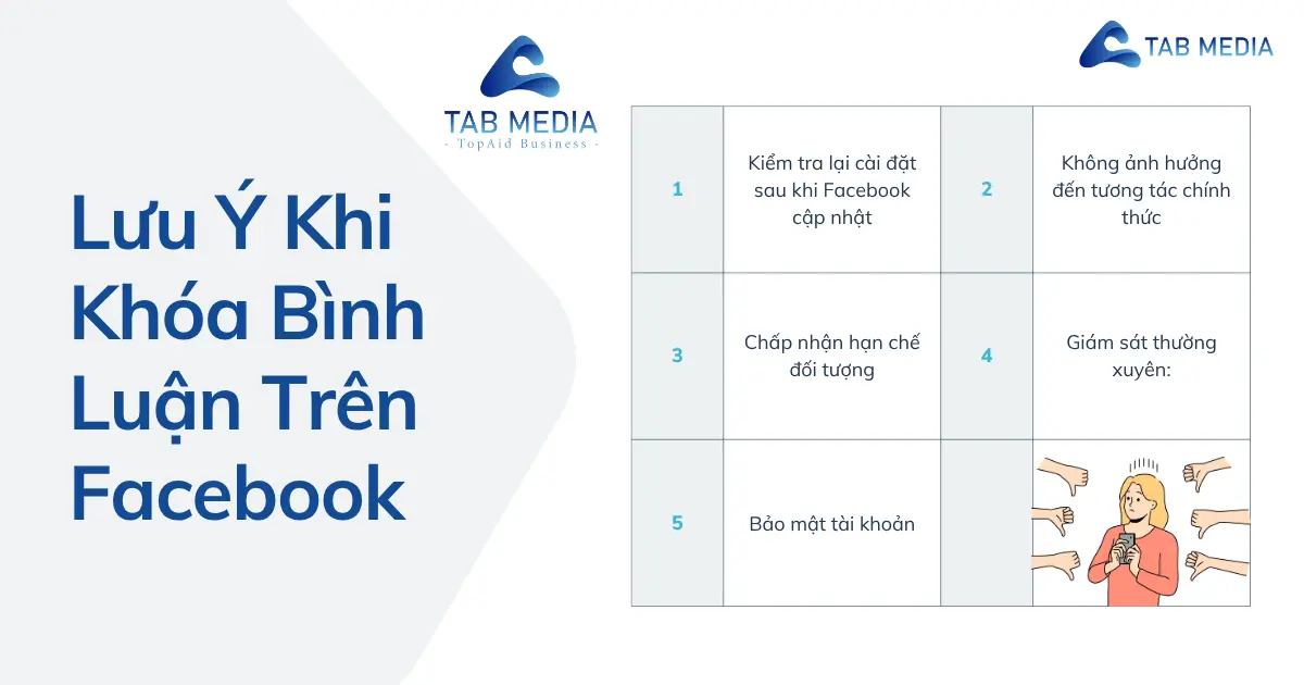 Cách Khóa Bình Luận Trên Facebook Nhanh Nhất 2026