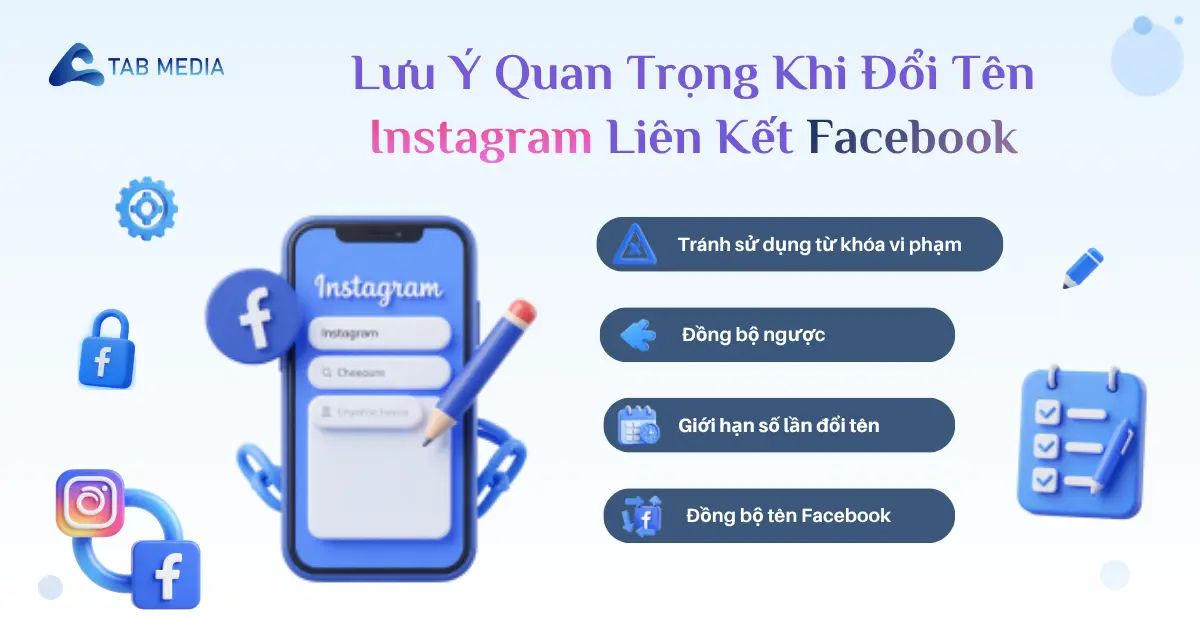 CÁCH ĐỔI TÊN INSTAGRAM LIÊN KẾT FACEBOOK NHANH CHÓNG 2026